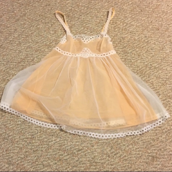 Vintage sheer short nightgown - Picture 4 of 5